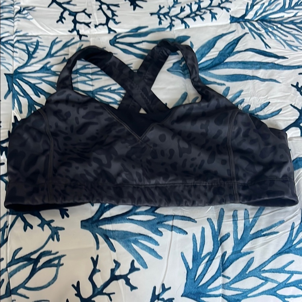 Lululemon Black Sports Bra Ultimate Comfort - Picture 1 of 5